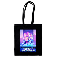 K-POP Demon Hunters Black Tote Bag