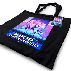 K-POP Demon Hunters Black Tote Bag