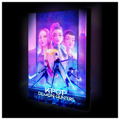 K-POP Demon Hunters Light Up Canvas