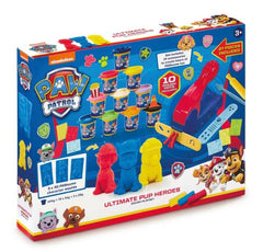 Nickelodeon Paw Patrol Ultimate Pup Heroes Dough Playset 27-Piece Set