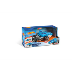 Hot Wheels Light &Sound Monsteract Sharkruiser Battery Operated
