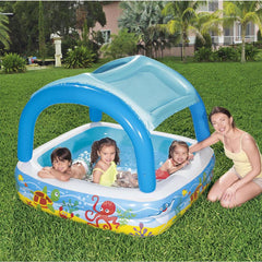Bestway Play Pool With Canopy 140X140X114