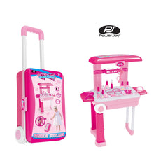 Power Joy Glam Glam Fashion Accessories Suitcase Play Set with 29 Pieces for Kids