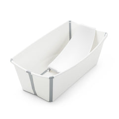 Stokke Flexi Bath White + Newborn Support & Flexi Bath Bundle