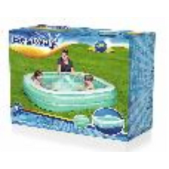Bestway Pool Blue Rectangular 201x150x51