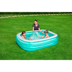 Bestway Pool Blue Rectangular 201x150x51