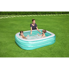 Bestway Pool Blue Rectangular 201x150x51