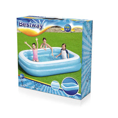 Bestway Pool Rectangular Blue 262X175X51