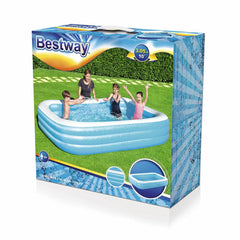 Bestway Pool Rectangular Blue 305X183X56