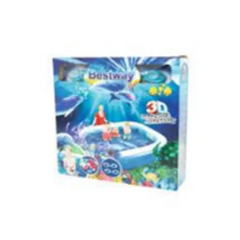 Bestway 3D Pool Undersea Adventure 262x175x51cm
