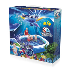 Bestway 3D Pool Undersea Adventure 262x175x51cm