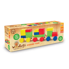 ADDO Woodlets Stacking Wooden Trains