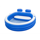 Bestway Splash Paradise 2.31 m x 2.19 m x 79 cm Inflatable Family Pool