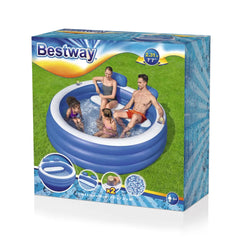 Bestway Splash Paradise 2.31 m x 2.19 m x 79 cm Inflatable Family Pool