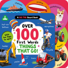 Early Learning Centre 100 Words Things That Go Board Book for Kids