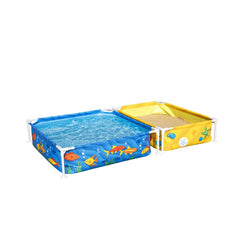 Bestway My First Frame Above Ground Pool and Sand Pit Combo