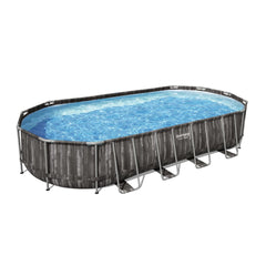Bestway Powersteel Poolset Oval 732X366X122