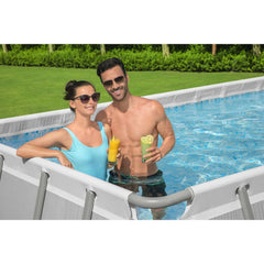 Bestway Powersteel Rectangular Poolset 640 x 274 x 132