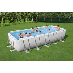 Bestway Powersteel Rectangular Poolset 640 x 274 x 132