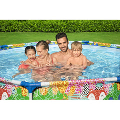 Bestway Steel Pro Above Ground Pool Round 2.74 m x 66 cm