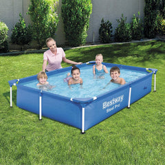 Bestway Steel Pro Pool 2.21m x 1.50m x 43cm (7'3" x 59" x 17")