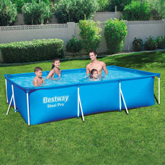 Bestway Steel Pro Pool Set 3.00m x 2.01m x 66cm (9'10" x 6'7" x 26")