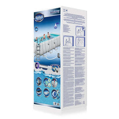 Bestway Power Steel Rectangular Pool Set 5.49m x 2.74m x 1.22m (18' x 9' x 48")")
