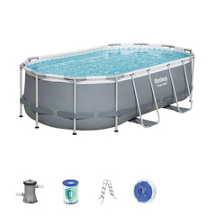 Bestway Powersteel Oval Pool Set 4.27m x 2.50m x 1.00m (14' x 8'2" x 39.5")