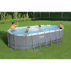 Bestway Powersteel Oval Pool Set 5.49m x 2.74m x 1.22m (18' x 9' x 48")