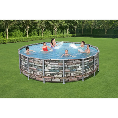 Bestway Pool Set Power Steel Graph 488x122cm