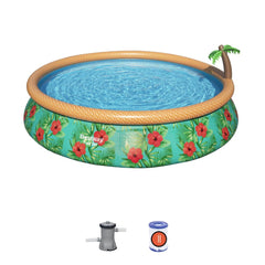 Bestway Fastset Poolset Paradise Palm 457X84