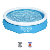 Bestway Fast Set 10' x 26"/3.05m x 66cm Pool Set