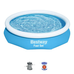 Bestway Fast Set 10' x 26"/3.05m x 66cm Pool Set