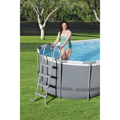 Bestway Powersteel Oval Pool Set 5.49m x 2.74m x 1.22m (18' x 9' x 48")