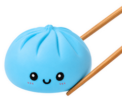 Premium Squishy Dumplings Regular 8.5cm Xiaolongbao Fidget Toy for Kids - Assorted Colors