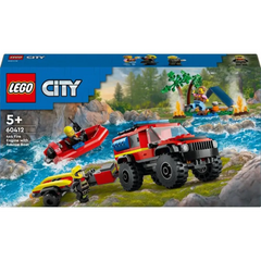 Lego Fire Truck with Rescue Boat 60412