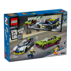 Lego Police and Muscle Car Chase