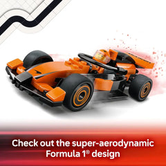 Lego F1 Mclaren Race Car with Driver
