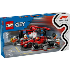 Lego F1 Pit Stop&Crew with Ferrari