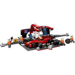 Lego F1 Pit Stop&Crew with Ferrari 60443