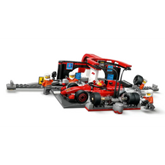 Lego F1 Pit Stop&Crew with Ferrari 60443