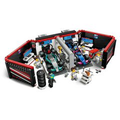 Lego F1 Garage & Mercedes AMG & Alpine Cars