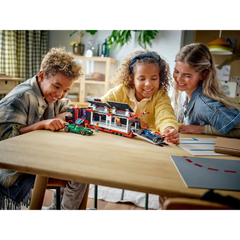 Lego F1 Truck with RB20 & AMR24 Cars