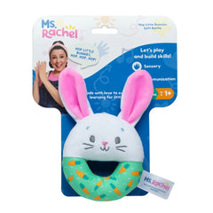 Ms. Rachel Hop Little Bunnies Sft Rattle