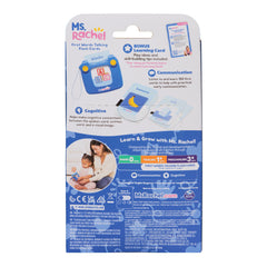 Ms. Rachel 1St Words Talkng Flush Cards Battery Operated