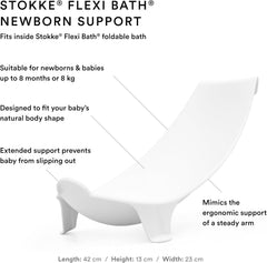 Stokke Flexi Bath Ocean Blue + Flexi Bath Stand Bundle Grey