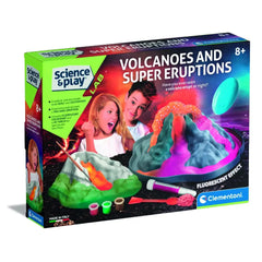 Clementoni Science and Play Volcanoes and Super Eruptions Battery Operated