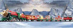Christmas Santa Express Light Train Battery Operated