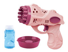Power Joy 12-Hole Multi-Bubble Gun Battery-Operated Toy - Assorted Colors