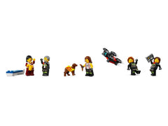 Lego Fire Station with Fire Truck